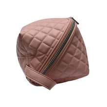 Load image into Gallery viewer, Quilted Pink Cosmetic Case - Joan &amp; David
