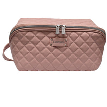 Load image into Gallery viewer, Quilted Pink Cosmetic Case - Joan &amp; David

