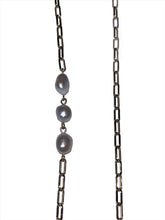 Load image into Gallery viewer, Sophisticated Spike Chain and Pearl Long Necklace
