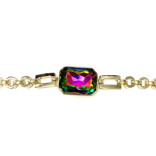 Load image into Gallery viewer, Swarovski Crystal Emerald Cut Bracelet
