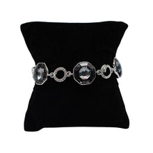 Load image into Gallery viewer, Shadow Trio Swarovski Charm Bracelet
