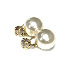 Load image into Gallery viewer, Lights, Camera, Action! Drop Pearl Earrings
