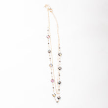 Load image into Gallery viewer, Sprinkle of Sparkle Floret Crystal Necklace
