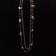 Load image into Gallery viewer, Sprinkle of Sparkle Floret Crystal Necklace
