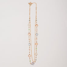 Load image into Gallery viewer, Sprinkle of Sparkle Floret Crystal Necklace

