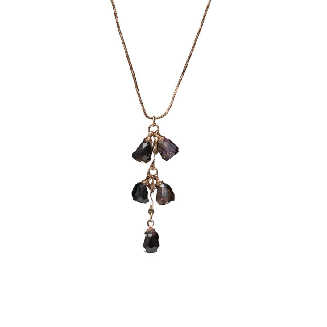 Touch of Crystal Drop Necklace
