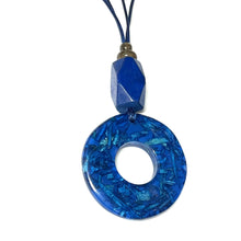 Load image into Gallery viewer, Into the Woods Acrylic Circle  Necklace
