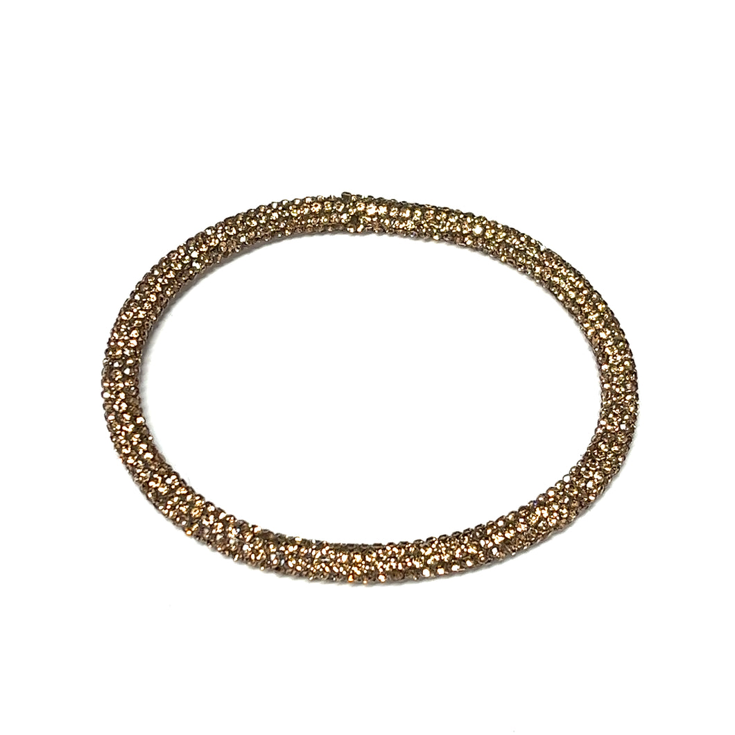 Beautiful Bendable Rhinestone Bangle Bracelets