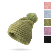 Load image into Gallery viewer, Powder Knit Pom Hat
