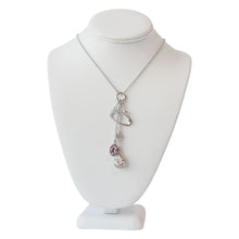Load image into Gallery viewer, Through the Loop Swarovski Crystal Necklace
