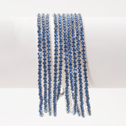 A Perfect 10 Stacking Crystal Stretch Bracelets