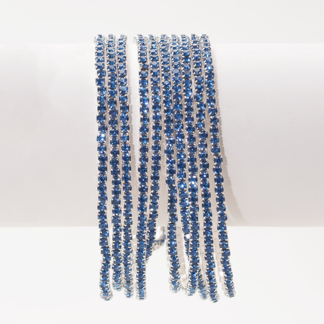 A Perfect 10 Stacking Crystal Stretch Bracelets
