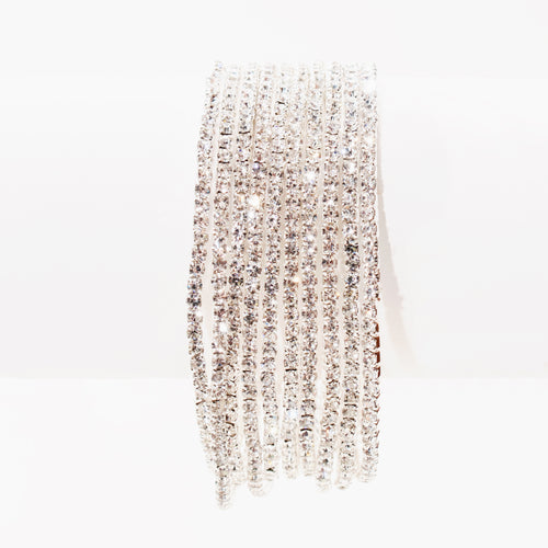 A Perfect 10 Stacking Crystal Stretch Bracelets