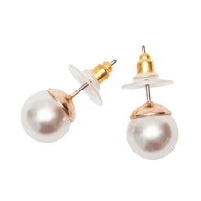 Load image into Gallery viewer, Classic Pearl Earrings - 10mm

