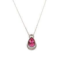 Load image into Gallery viewer, Pretty in Pink Swarovski Crystal Necklace
