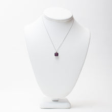 Load image into Gallery viewer, Amethyst Edge Crystal Necklace
