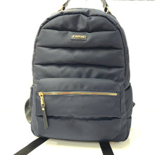 Load image into Gallery viewer, Navy Puffer Joan &amp; David Backpack
