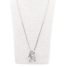 Load image into Gallery viewer, A Perfect Mess Knot Long Necklace
