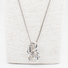 Load image into Gallery viewer, A Perfect Mess Knot Long Necklace
