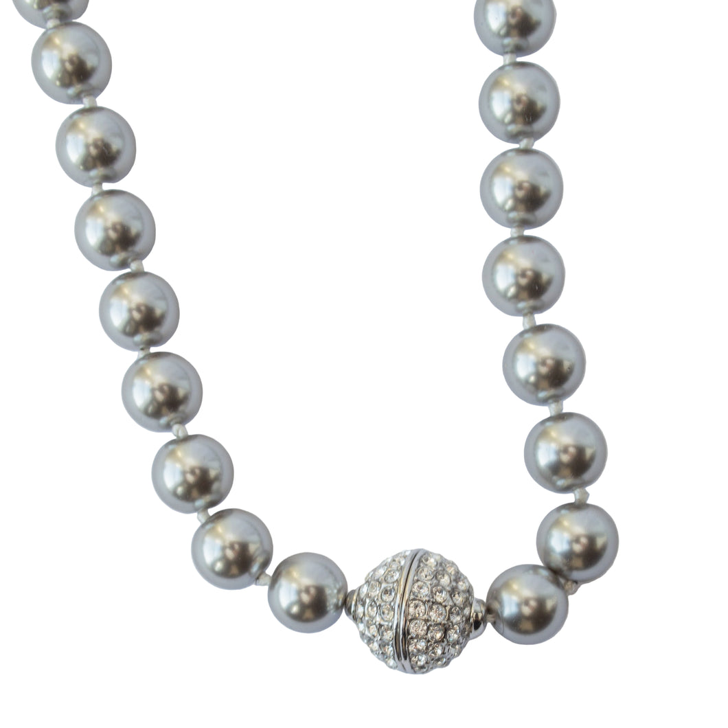 Moonlit Strand Swarovski Pearl Necklace