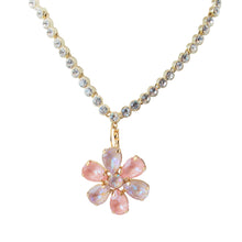 Load image into Gallery viewer, Royal Flower Swarovski Crystal Necklace
