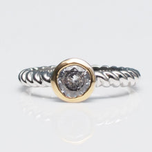 Load image into Gallery viewer, The Rock Two Tone Ring

