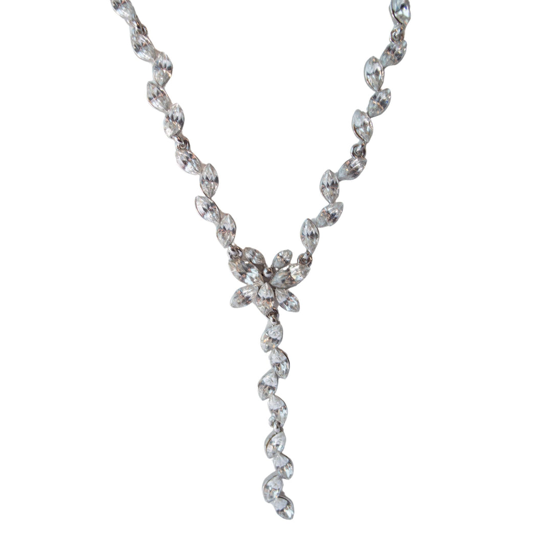 Marquis Vine Swarovski Crystal Necklace