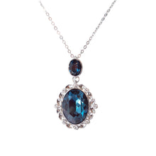 Load image into Gallery viewer, Midnight Mirror Crystal Necklace
