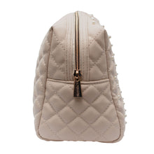 Load image into Gallery viewer, Pearl Quilted Makeup Bag
