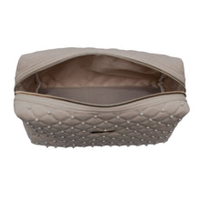Load image into Gallery viewer, Pearl Quilted Makeup Bag
