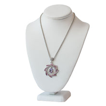 Load image into Gallery viewer, Twirling Swarovski Crystal Necklace
