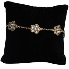 Load image into Gallery viewer, Floral Crystal Love Bracelet
