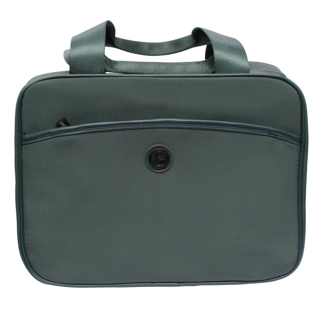 Large Hanging Toiletry Case with Front Pocket  - Joan & David