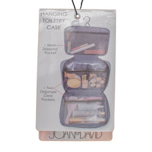 Load image into Gallery viewer, Large Hanging Toiletry Case with Front Pocket  - Joan &amp; David
