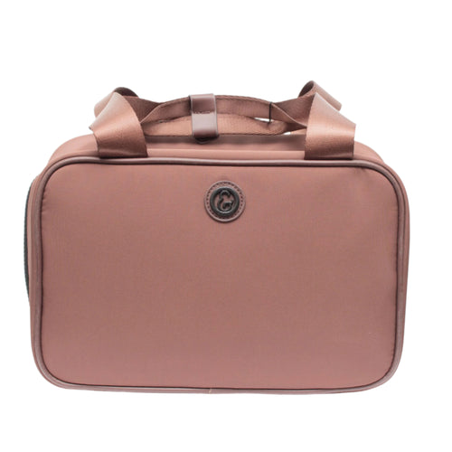 Hanging Toiletry Case with Back Zipper - Joan & David