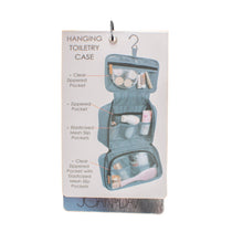 Load image into Gallery viewer, Hanging Toiletry Case with Back Zipper - Joan &amp; David
