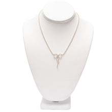 Load image into Gallery viewer, Bowtastic CZ Strand Necklace

