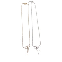 Load image into Gallery viewer, Bowtastic CZ Strand Necklace
