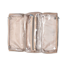 Load image into Gallery viewer, Max Studio Grid Luxe Cosmetic Case
