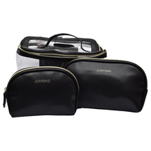 Load image into Gallery viewer, 3 Piece Clear Train Case - Joan &amp; David
