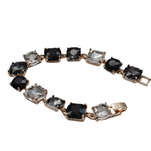 Fancy Gem Clasp Bracelet