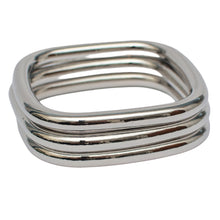 Load image into Gallery viewer, Square Bangle Trio Bracelets
