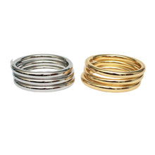 Load image into Gallery viewer, Round Bangle Trio Bracelets
