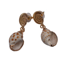 Load image into Gallery viewer, Dangling Shell Earrings
