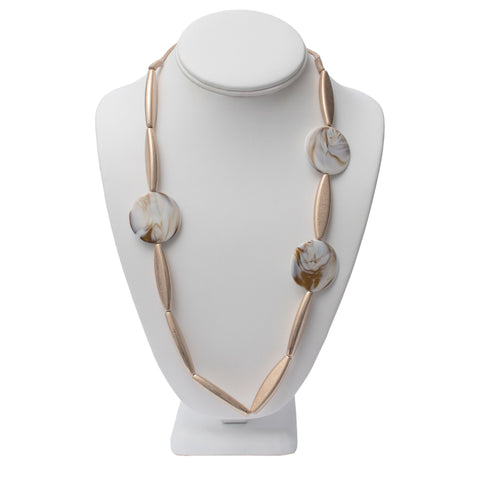 Monochrome Motion Adjustable Necklace