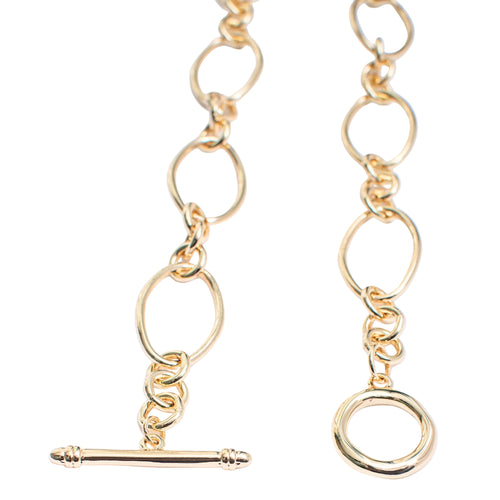 The Oval Flow Long Necklace