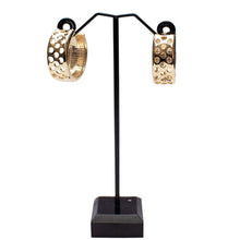 Load image into Gallery viewer, Radiant Texture Hoop Earrings
