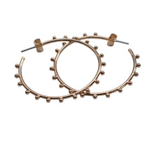 Load image into Gallery viewer, Golden Orbit Hoop Earrings
