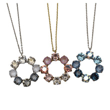 Load image into Gallery viewer, Luxury Harmony Multi-Tone Swarovski Crystal Necklace
