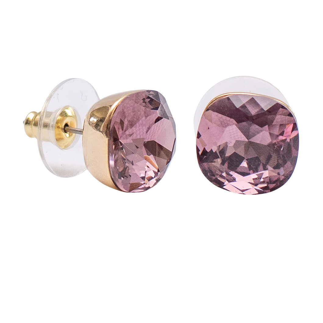 Simply Gemmed Stud Earrings